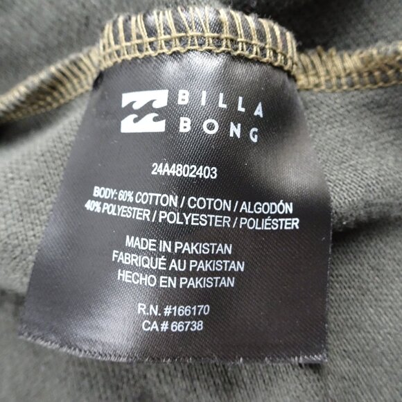 Billabong Men Full Zip Hoodie Sweater Size M - Picture 5 of 7